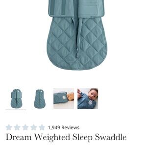 Dream  Sleep Swaddle in Blue